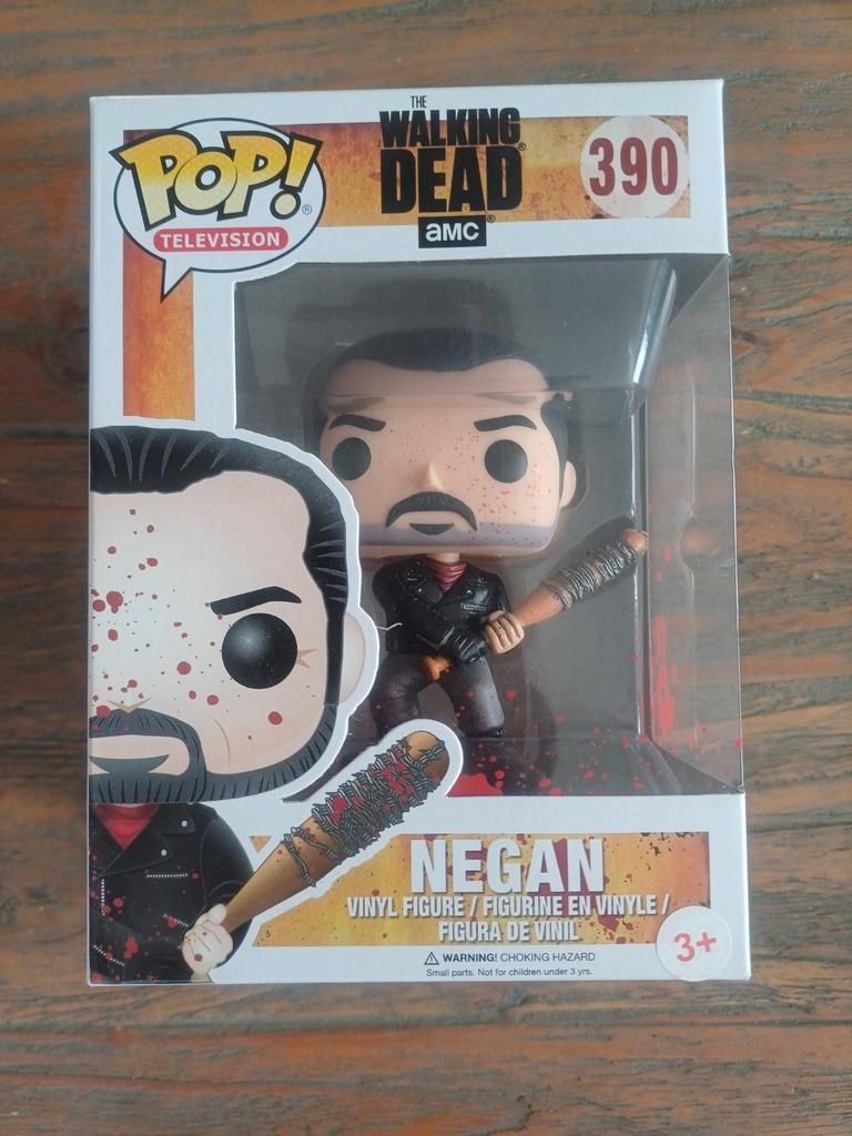 Funko Pop: 390 Negan bloody (the Walking Dead), Ophalen of Verzenden, Zo goed als nieuw