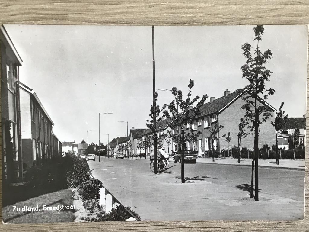 Zuidland Dreesstraat 1968, Ophalen of Verzenden, 1960 tot 1980, Ongelopen, Zuid-Holland