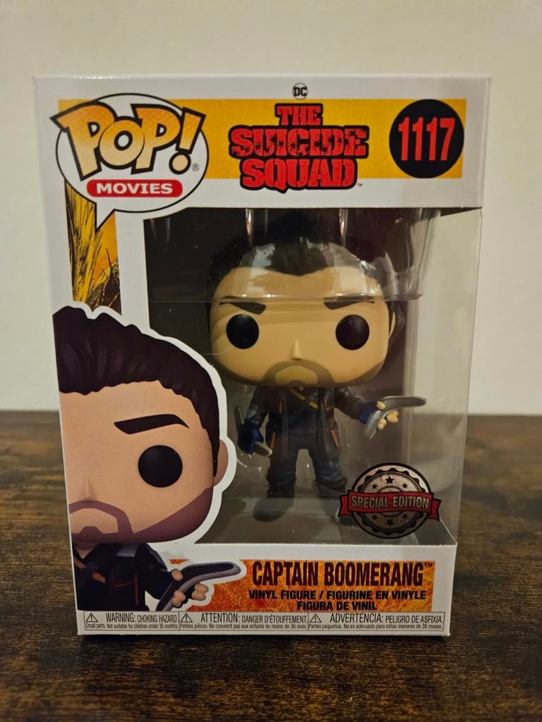 Funko Pop! Captain Boomerang - Suicide Squad, Ophalen of Verzenden, Zo goed als nieuw