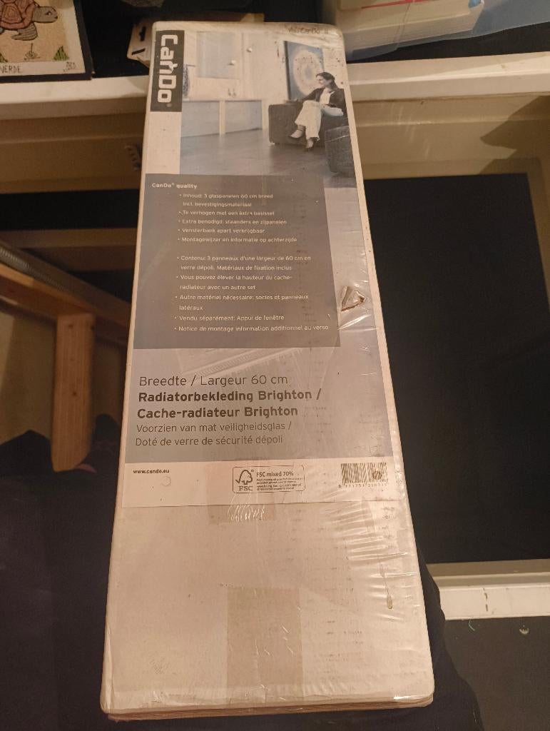 Cando radiator bekleding Brighton breedte 60 cm, Doe-het-zelf en Verbouw, Verwarming en Radiatoren, Minder dan 30 cm, Overige typen