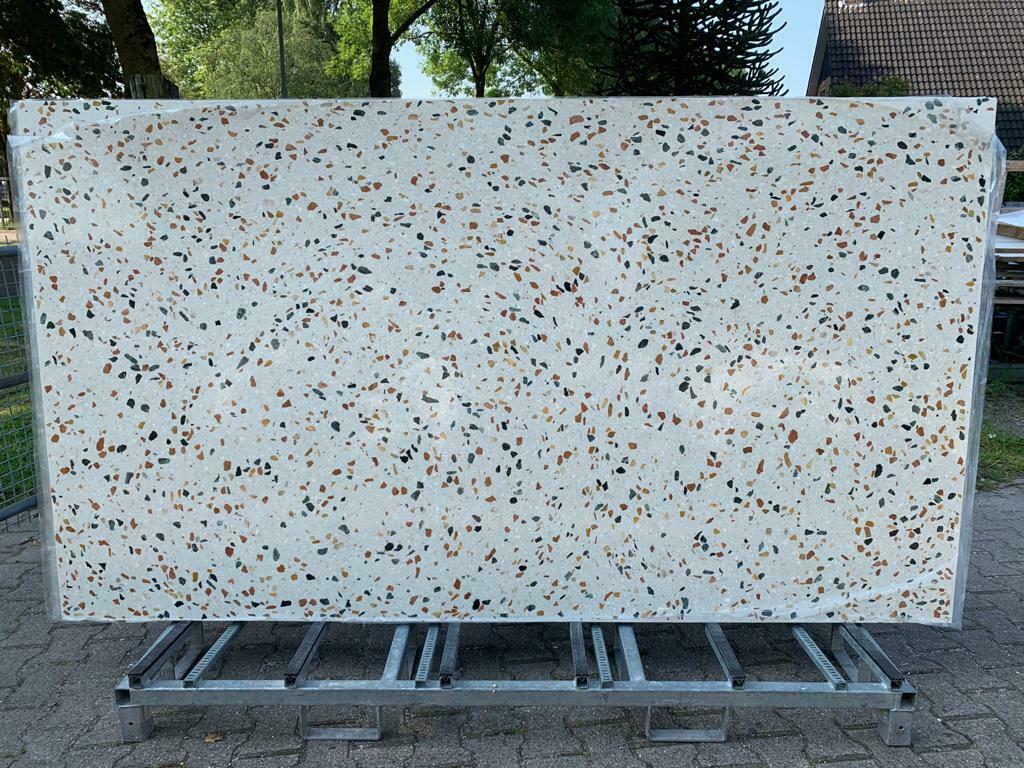 Terrazzo tegels VENIER 40x40cm 60x60 maatwerk granito XXL, 60 cm of meer, 60 cm of meer, Nieuw, Ophalen of Verzenden
