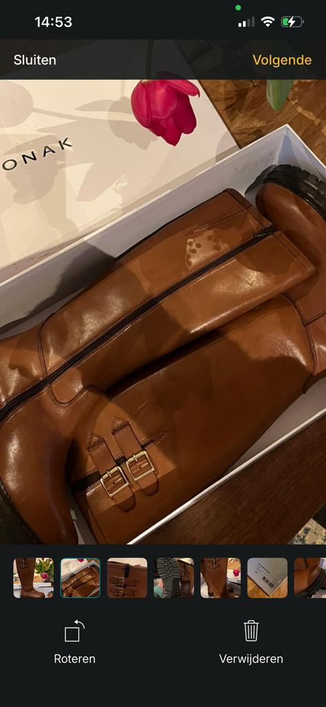 Nieuw Jonak hoge laarzen adalia 37 bruin, Kleding | Dames, Schoenen, Hoge laarzen, Bruin, Nieuw, Ophalen of Verzenden