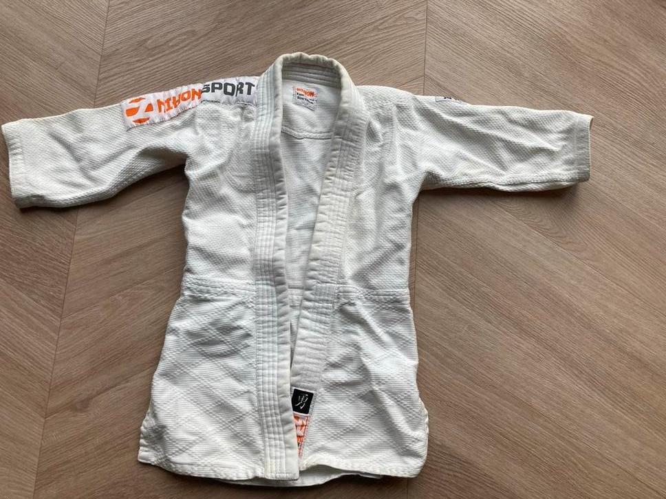 Judopak Wit Maat 110 - Nihon, Ophalen, Gebruikt, Maat XS of kleiner, Judo