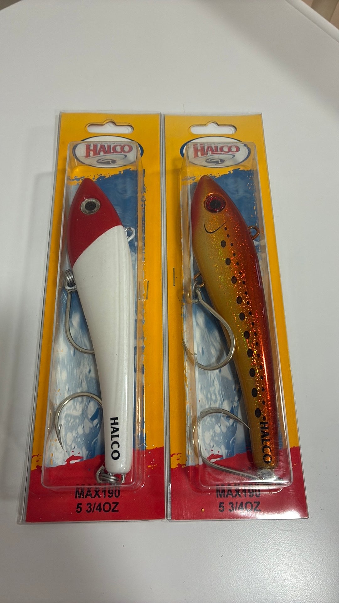 Big Game Halco Max190 19cm 163g Hi Speed Trolling Australia., Watersport en Boten, Ophalen of Verzenden, Nieuw, Overige typen