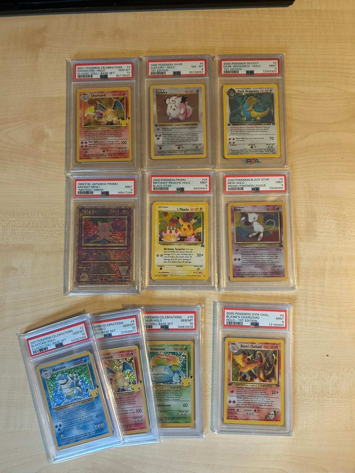Diverse wotc psa slabs te koop, Ophalen of Verzenden, Zo goed als nieuw