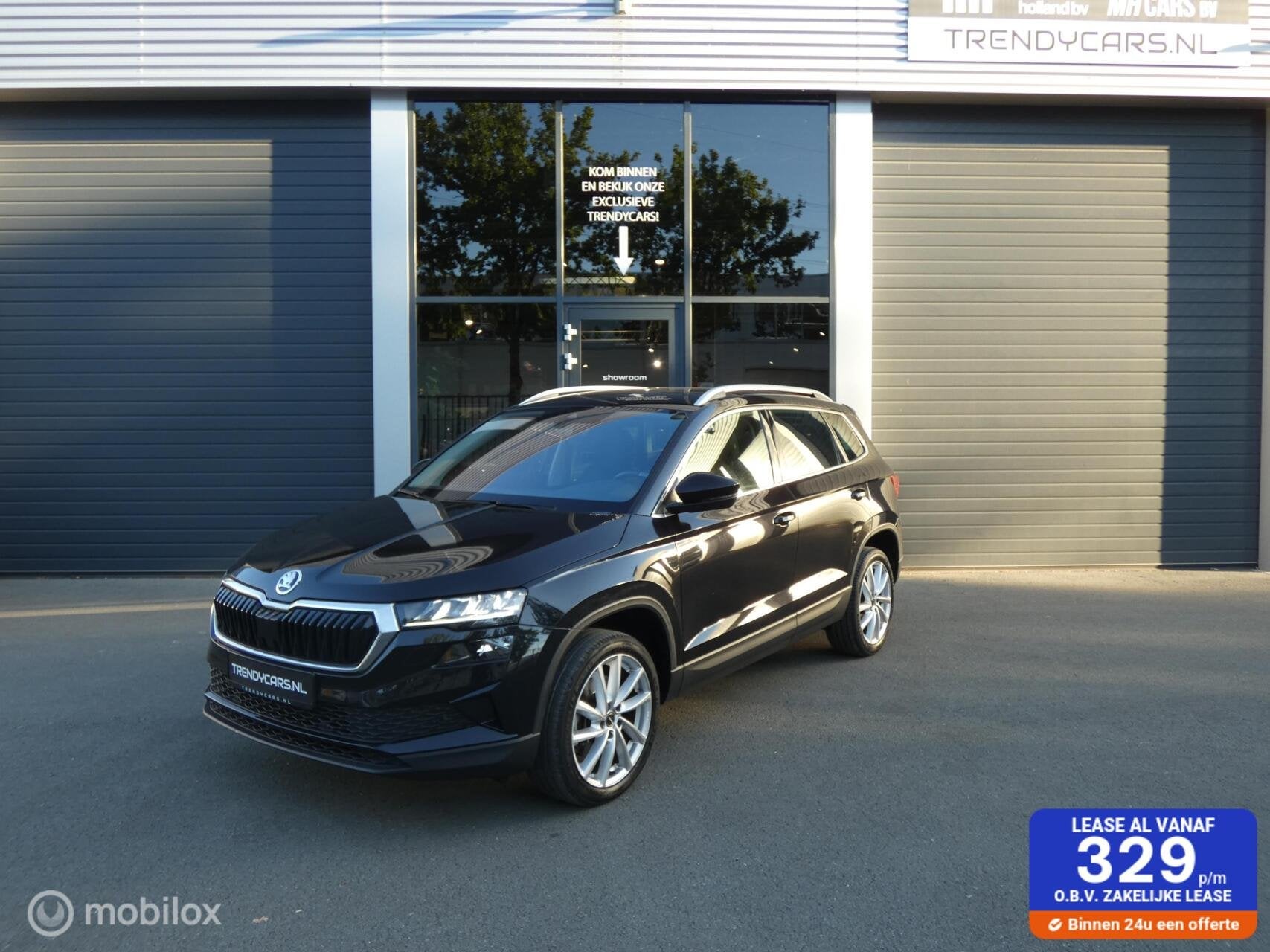 Skoda Karoq 1.5 TSI ACT Business Plus/NAP/1e eigenaar/BTW, 4 cilinders, Zwart, SUV of Terreinwagen, Onderhoudsboekje