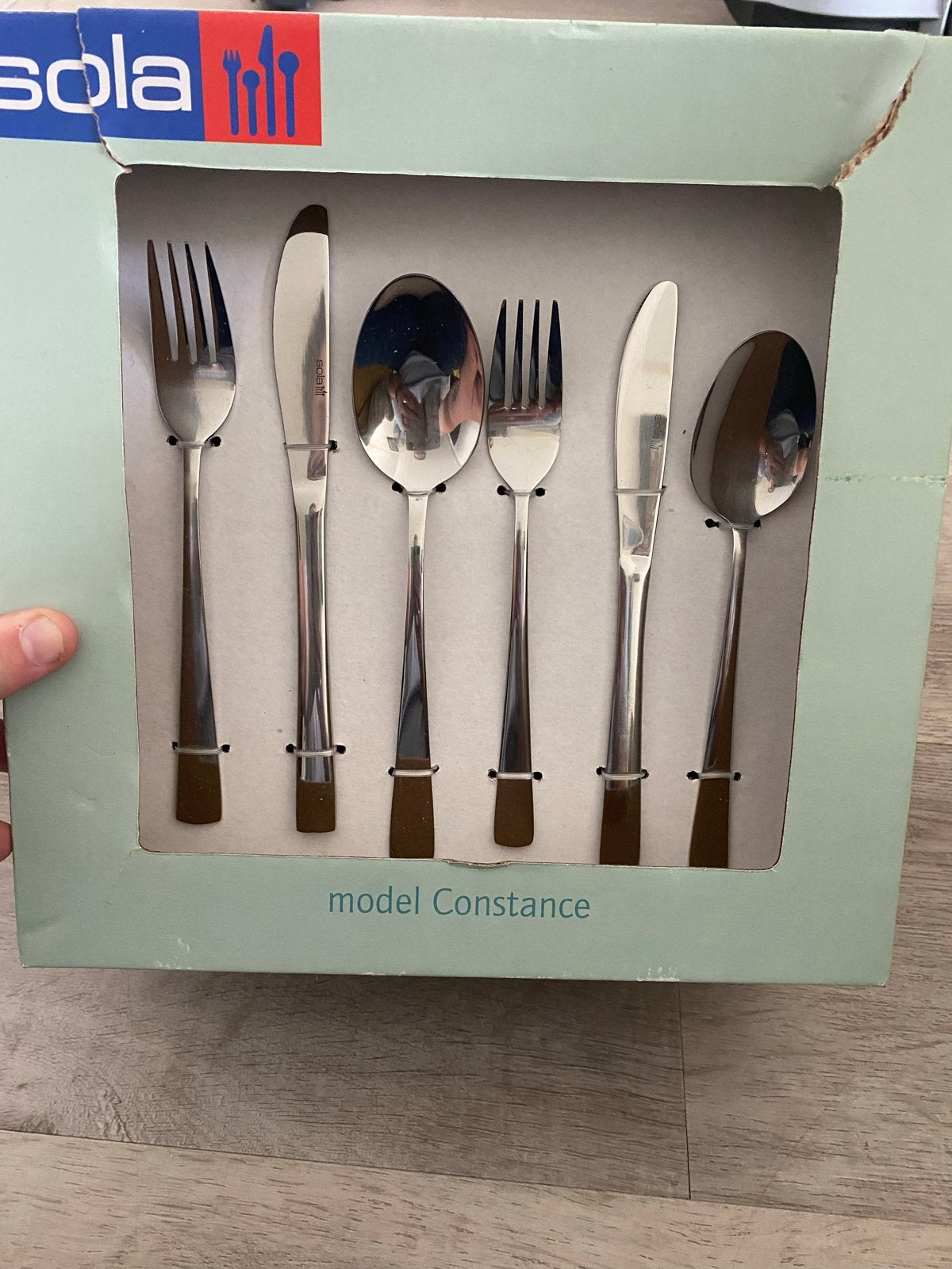 Nieuwe Sola bestekset 'Constance' - Ideaal voor Sinterklaas!, Huis en Inrichting, Ophalen, Sola, Bestekset, Overige typen