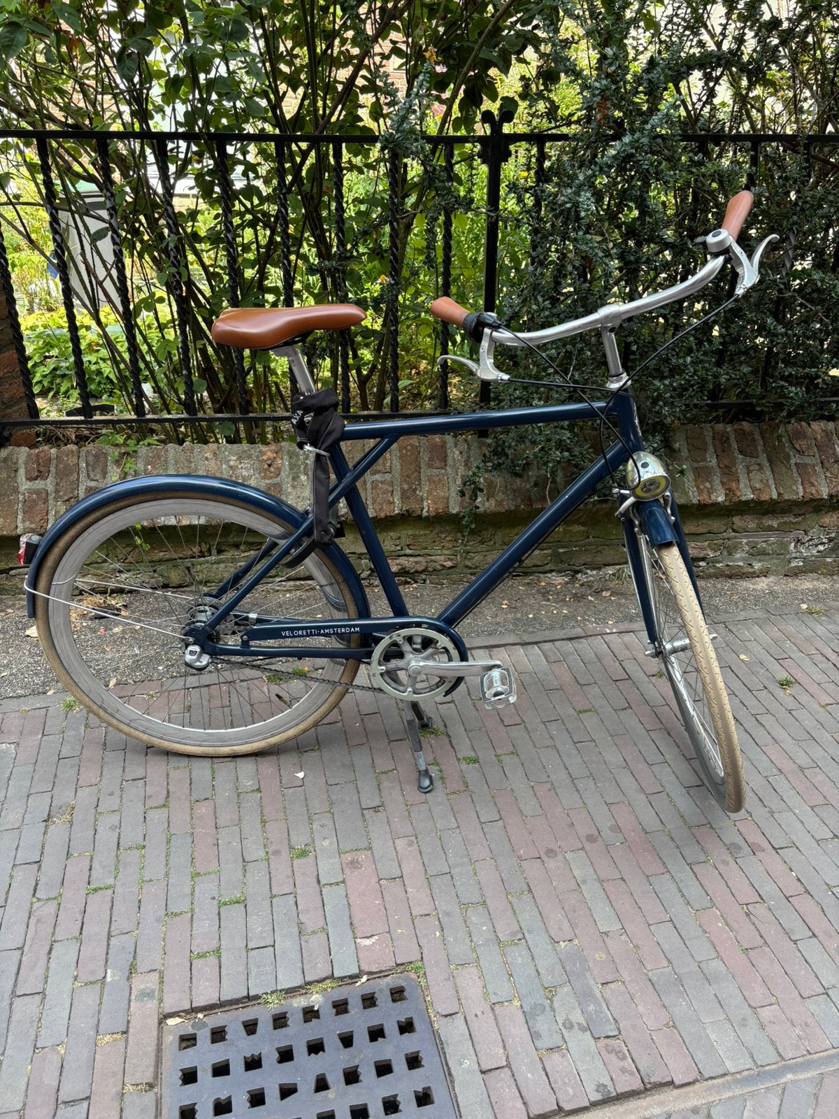 Veloretti Caféchaser herenfiets (61cm), Versnellingen, Zo goed als nieuw, 57 tot 61 cm, Ophalen