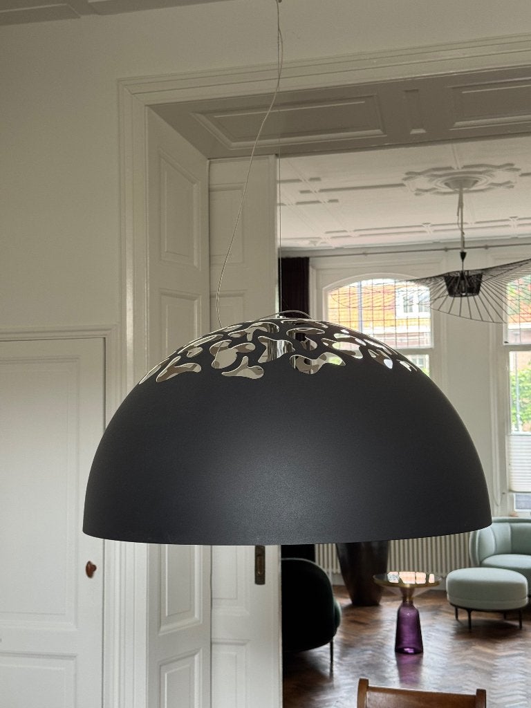 Design hanglamp 72 cm Disegnoluce Magica, Huis en Inrichting, Lampen | Hanglampen, Ophalen, Gebruikt, Metaal, 75 cm of meer