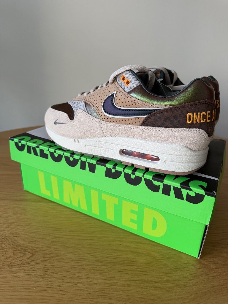 Nike Air Max 1 Oregon Limited Edition, Overige kleuren, Nike, Nieuw, Ophalen of Verzenden