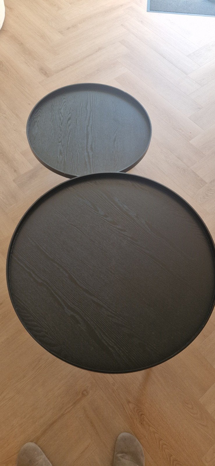Woood Mesa salontafel, Ophalen, Gebruikt, Zwart, Hout