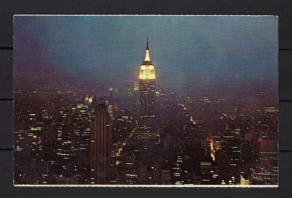 880 Amerika, New York, Ophalen of Verzenden, Gelopen, Buiten Europa