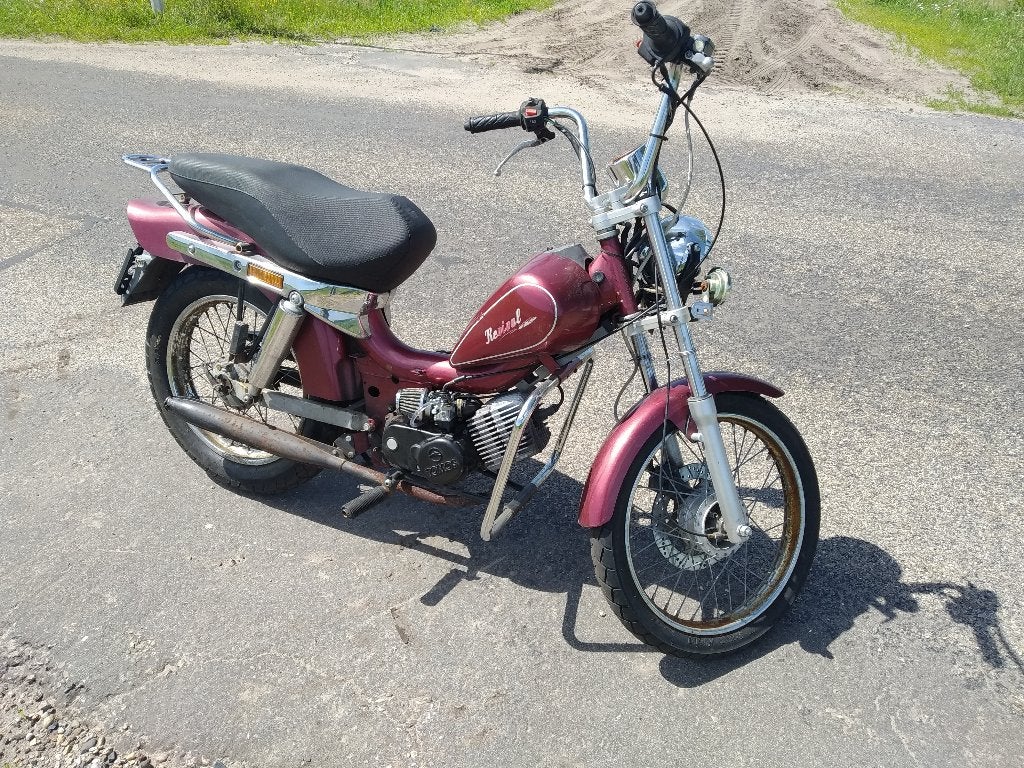 Tomos revival bromfiets project, Ophalen, Gebruikt, Maximaal 45 km/u, 2 versnellingen