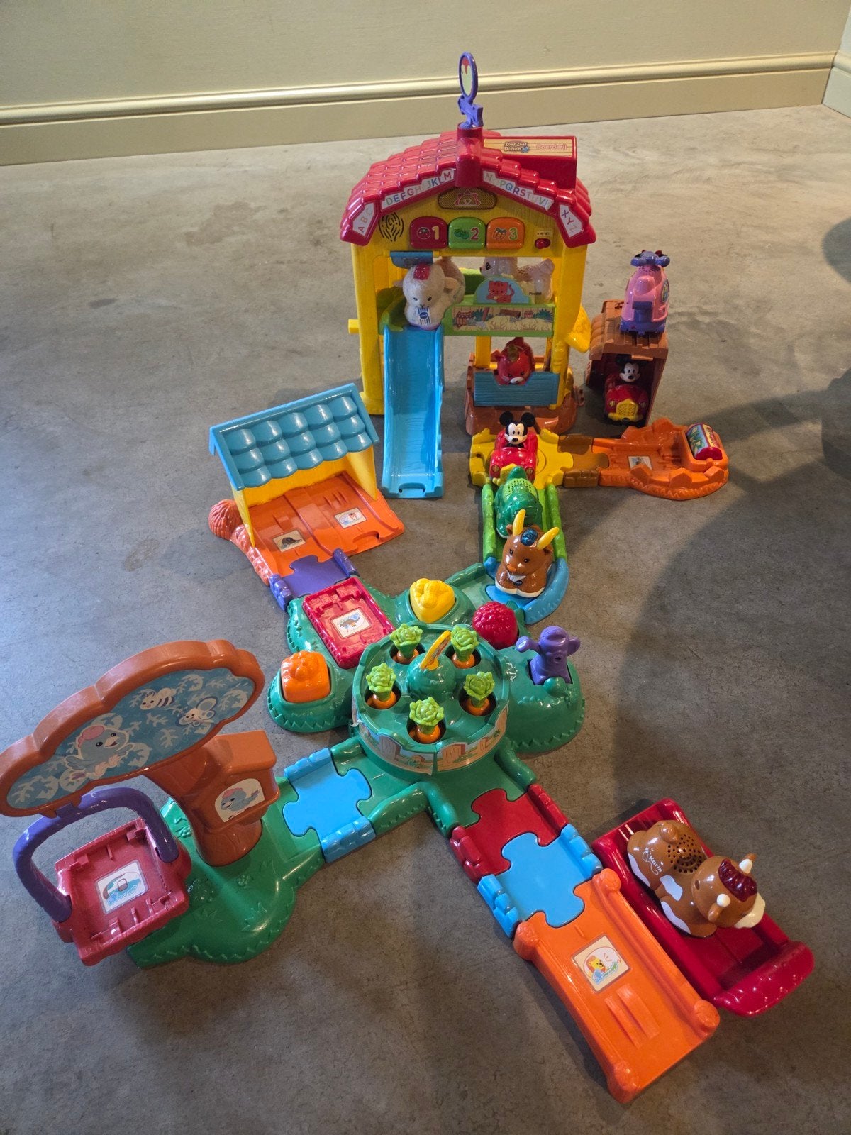 VTech Zoef Zoef Dieren, boerderij Speelset, Ophalen of Verzenden, Gebruikt, Overige typen, Met geluid