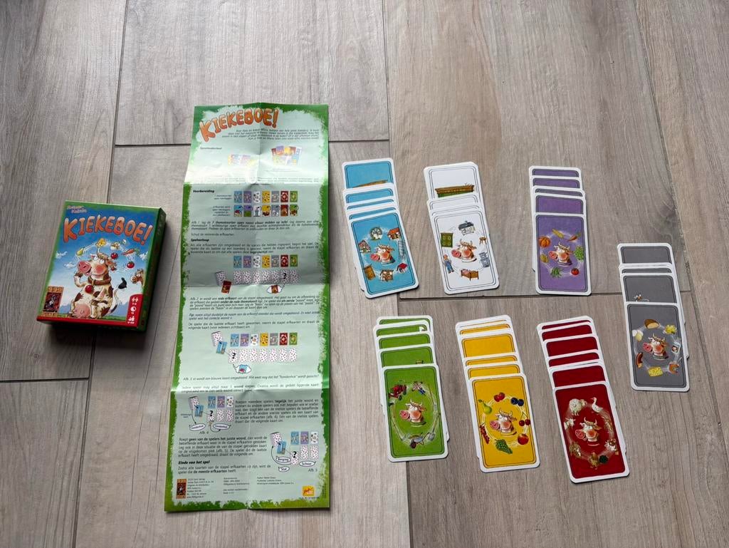 Kiekeboe spel, Ophalen of Verzenden, Zo goed als nieuw