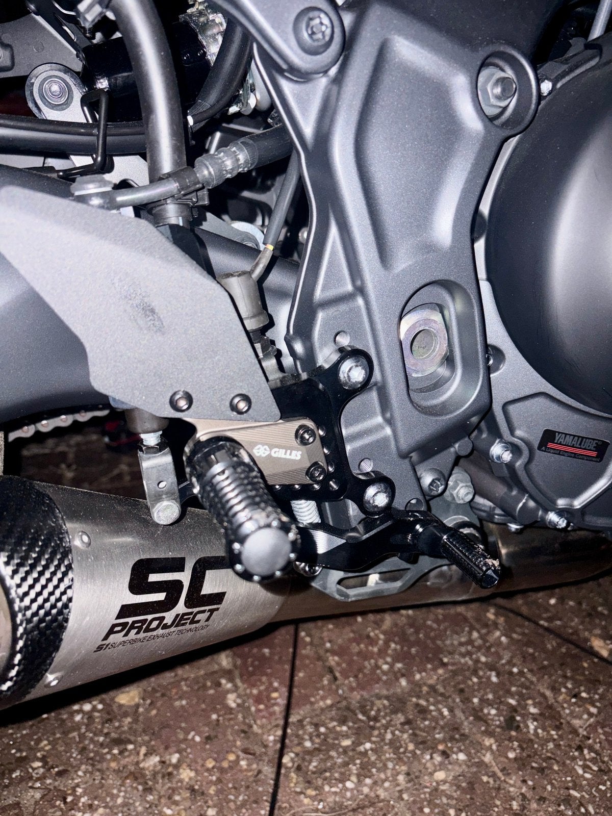 Yamaha MT09 Rearsets - GILLES 2021-2023, Motoren, Onderdelen | Yamaha, Ophalen of Verzenden, Gebruikt
