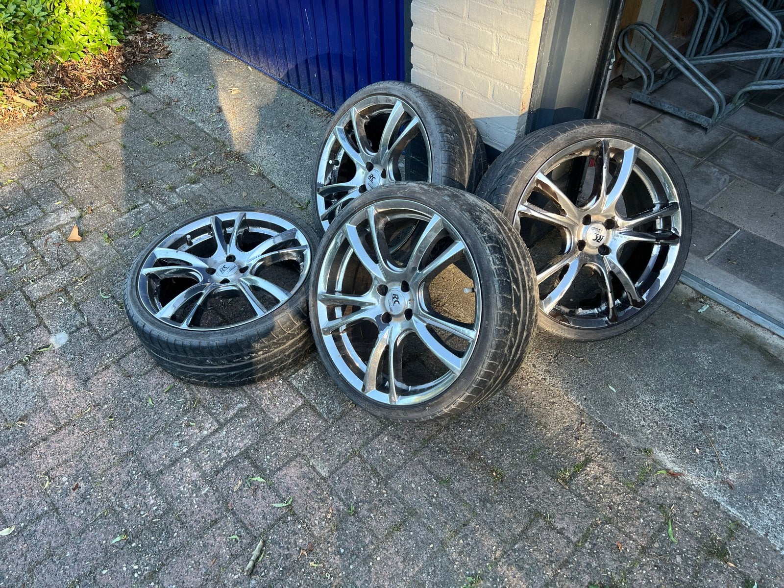RC Design velgen met 215/35 banden, Ophalen, Gebruikt