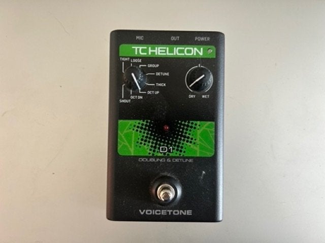 TC Helicon D1 VoiceTONE, Ophalen, Zo goed als nieuw