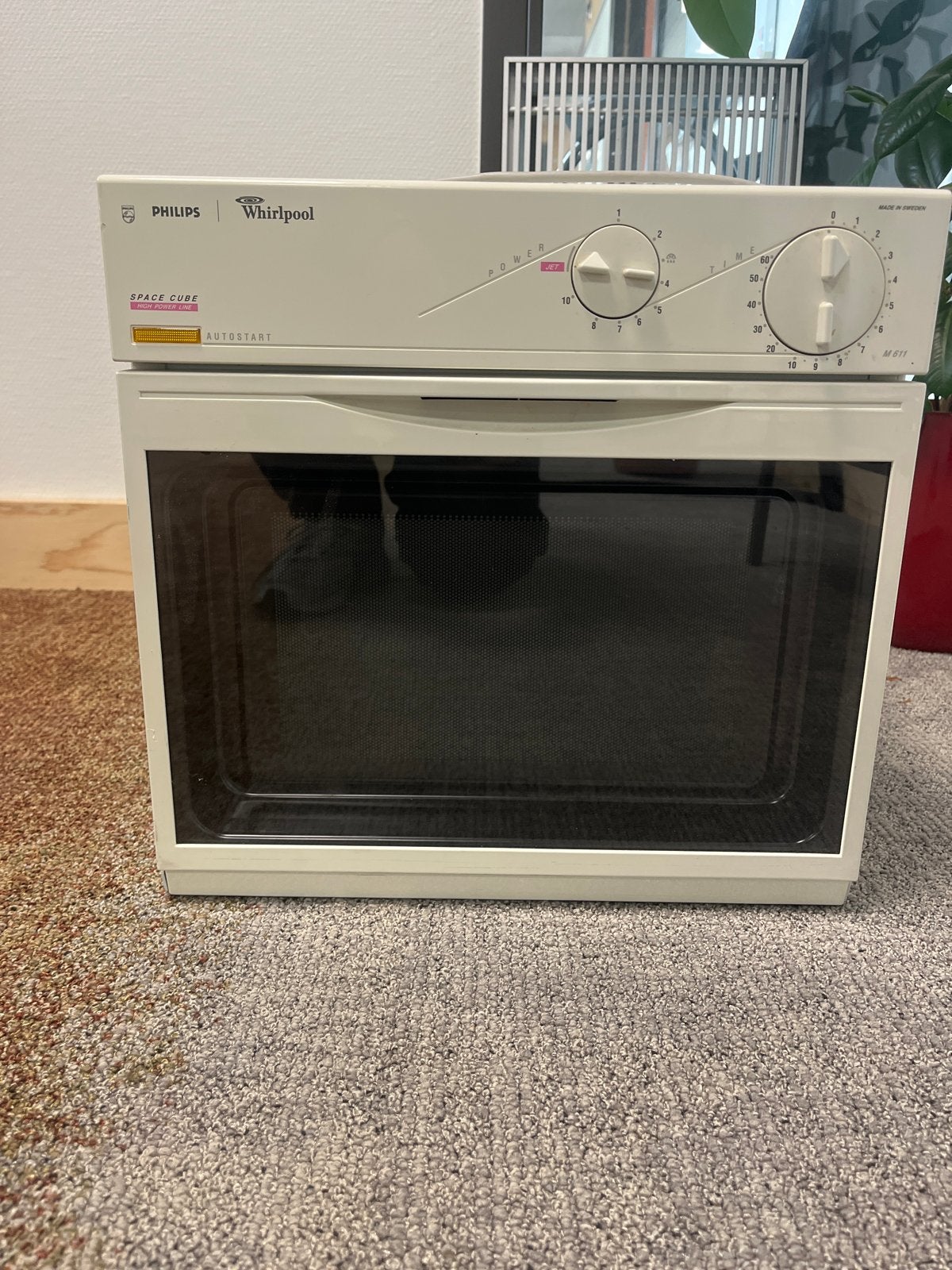 Philips Whirlpool Space Cube Magnetron - Vintage Model, Gebruikt, Ophalen of Verzenden, Magnetron, 45 tot 60 cm