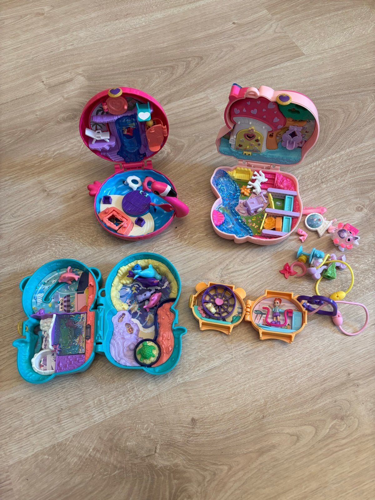Polly Pocket Speelsets, Ophalen, Zo goed als nieuw
