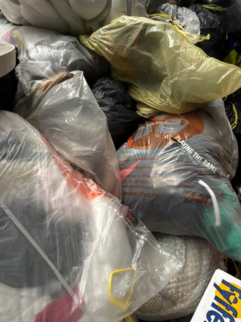 Kleding grote partij, Ophalen, Gedragen