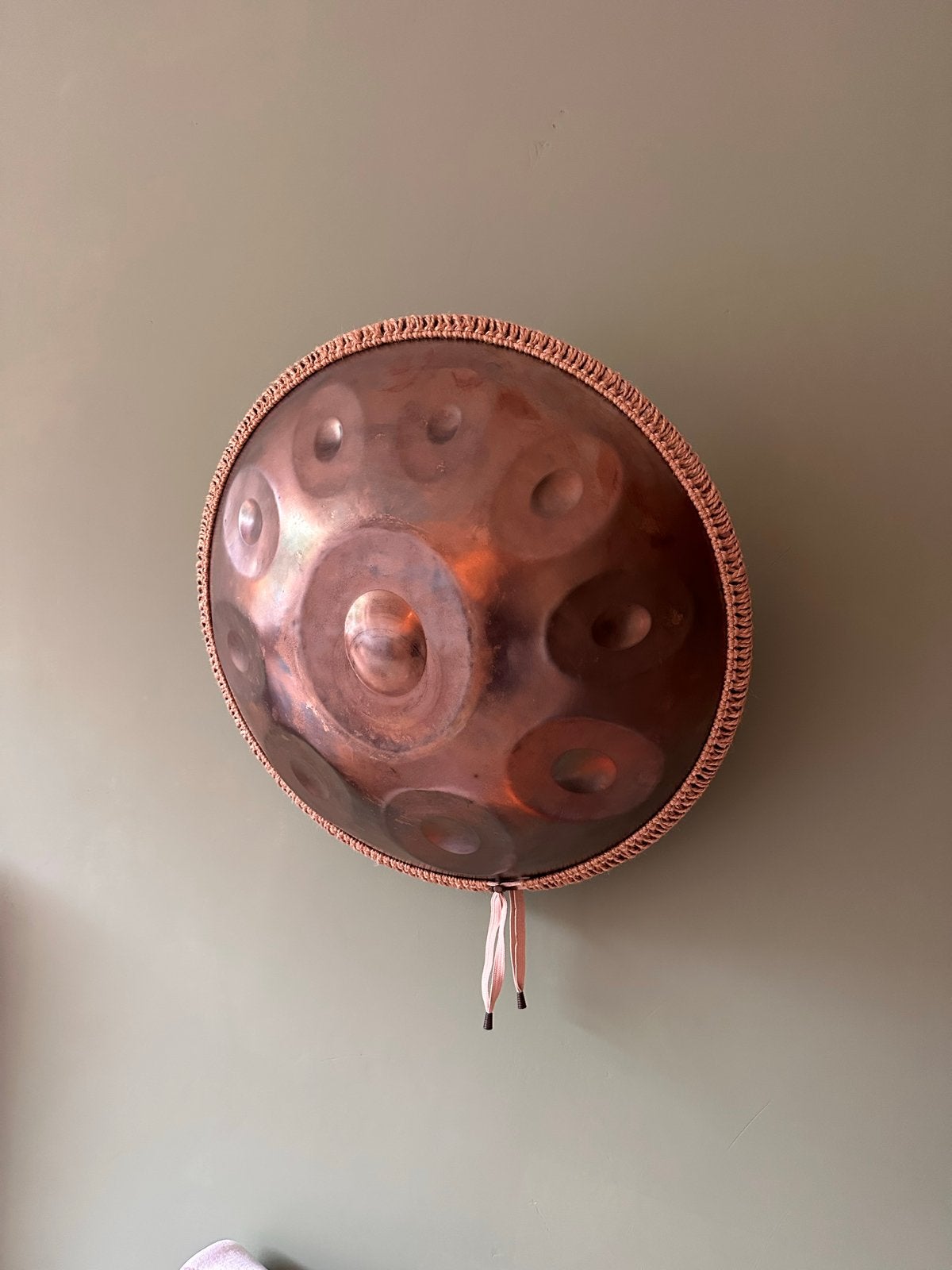Mokum Instruments Handpan D Kurd 9 | Ember Steel met extras, Ophalen, Zo goed als nieuw
