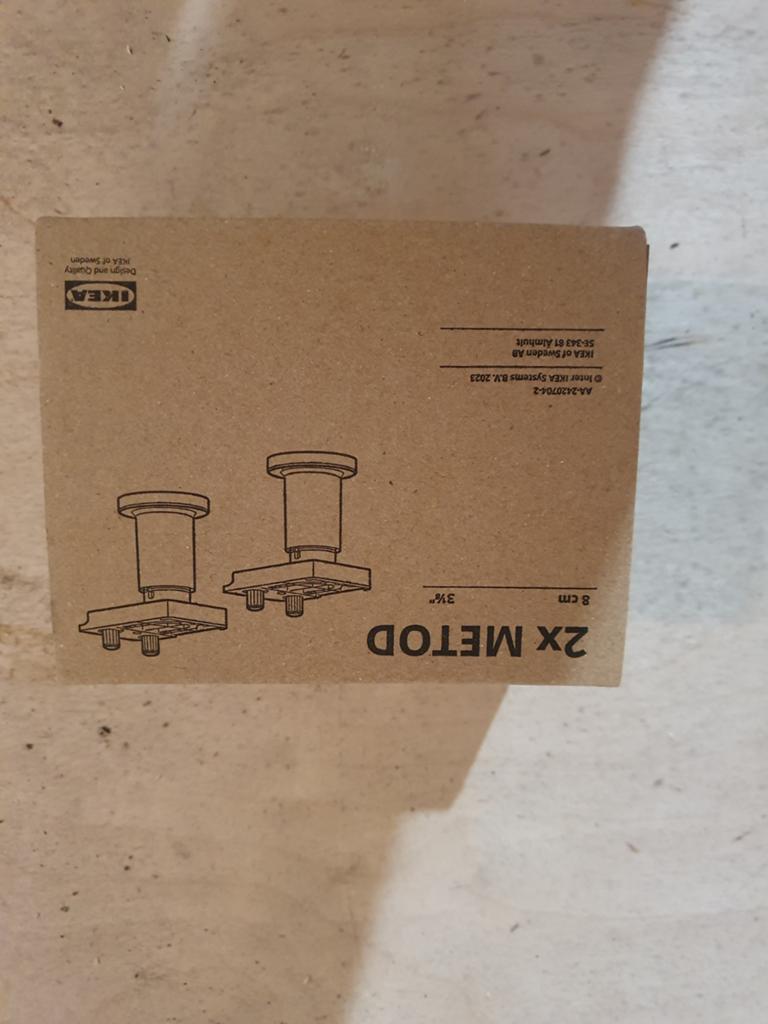 IKEA METOD Poten 8 cm - Nieuw in doos, Verzenden, Nieuw
