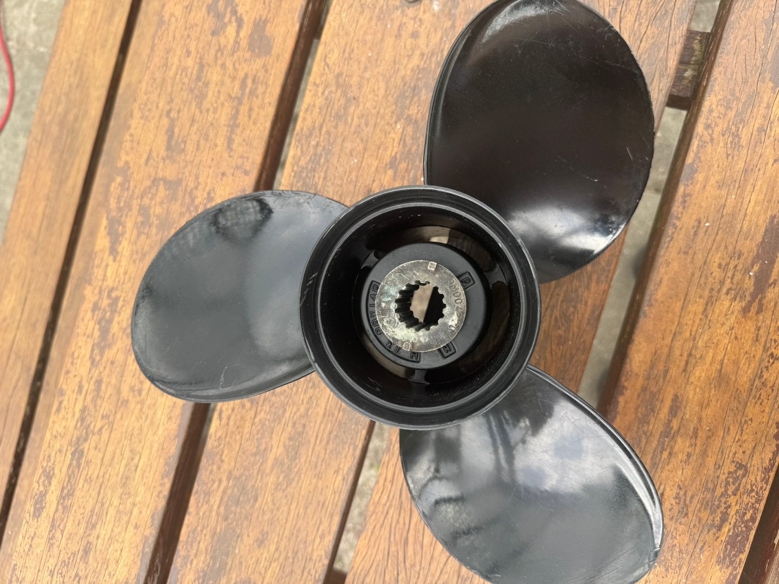 Black Max 14P en 15P propellor / propeller / bootschroef, Ophalen of Verzenden, Zo goed als nieuw, Motor en Techniek, Motorboot