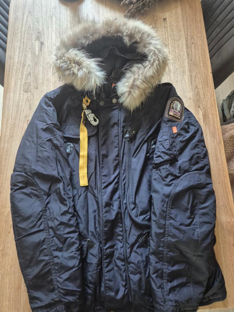 Parajumpers Kodiak Parka - Zwart met Bontkraag, Ophalen, Zwart, Gedragen, Overige maten