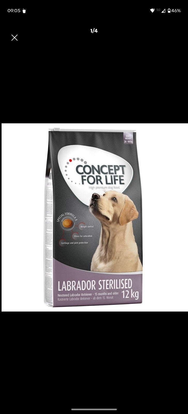 Concept for Life Labrador Sterilised, Dieren en Toebehoren, Dierenvoeding, Ophalen, Hond