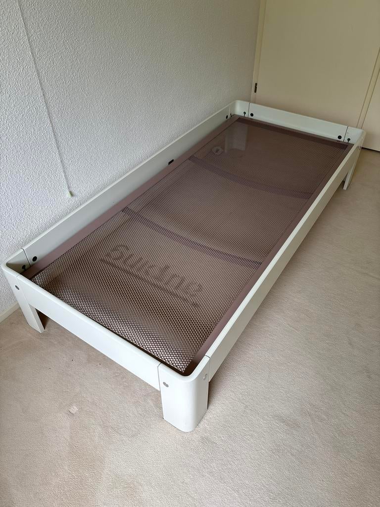Auping bedframe met Auping spiraal 90x200, Ophalen, Gebruikt, 90 cm, Eenpersoons
