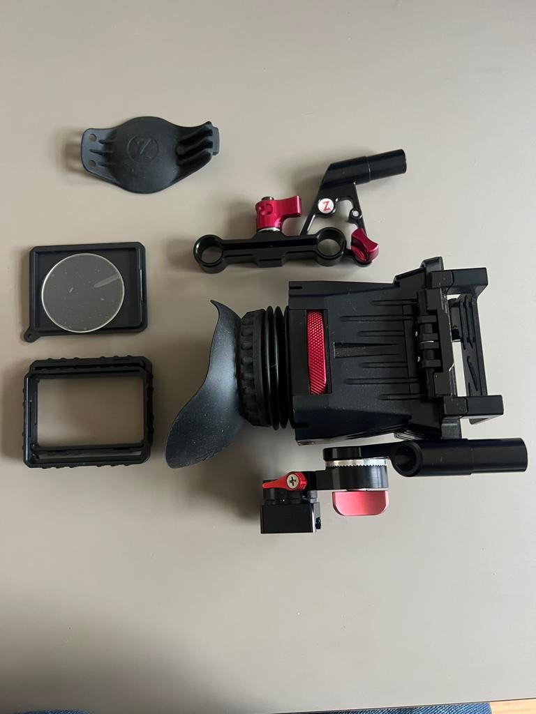 Zacuto Z-Finder set voor Sony FS5 (viewfinder + mount), Ophalen of Verzenden, Zo goed als nieuw