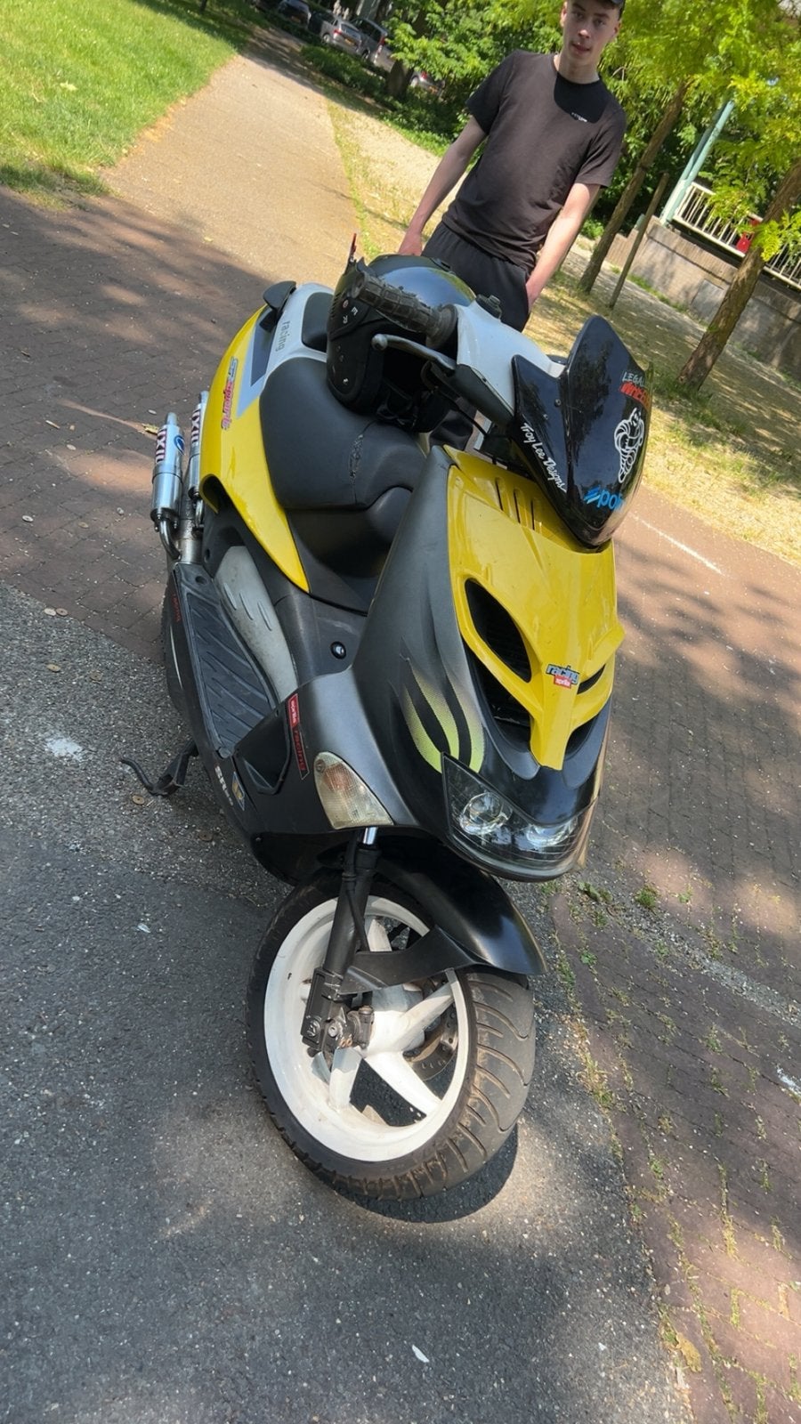 Aprilia Sr50 70cc LC, Ophalen, Zo goed als nieuw, Benzine, SR 50