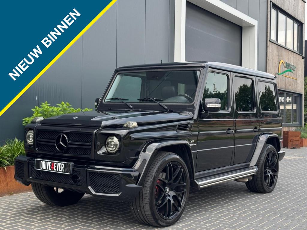 Mercedes-Benz G-Klasse AMG 55 K. St.Wagon 477pk FULL YOUNGTI, Auto's, Automaat, Gebruikt, 8 cilinders, Zwart