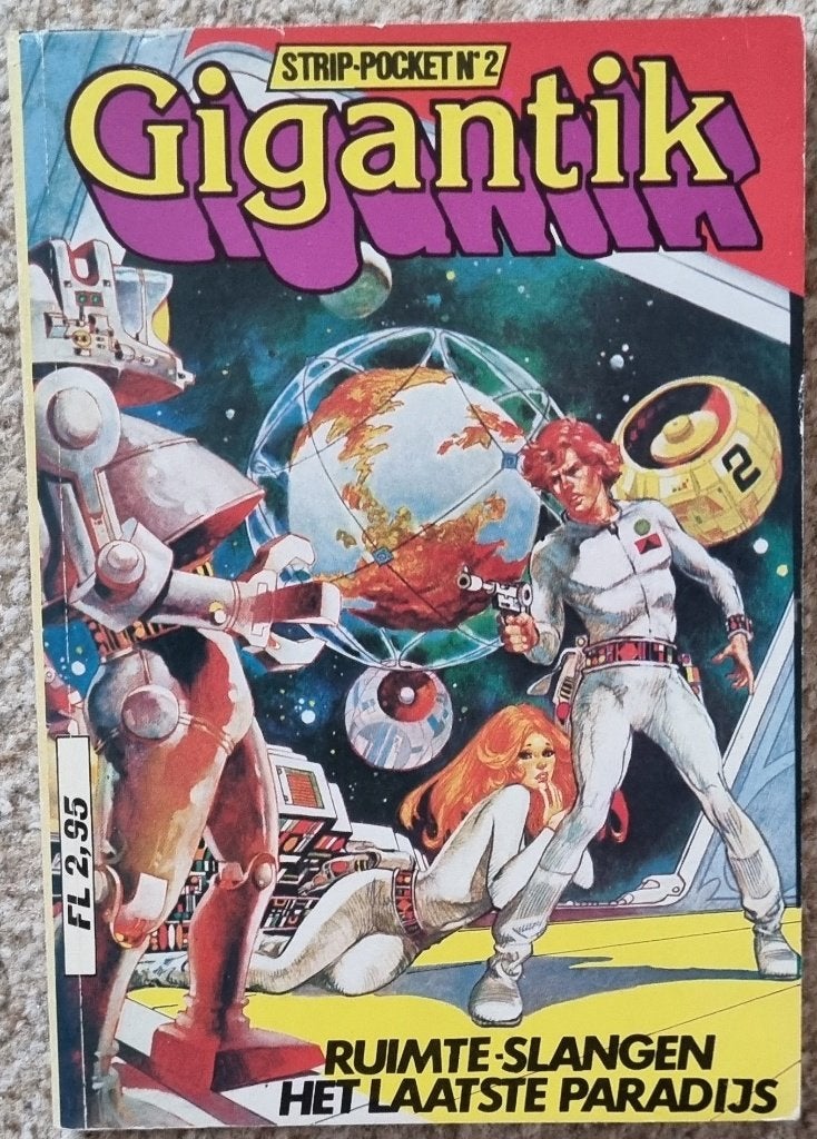 Gigantik - strip pocket nr.2 - Gary Publishing, 1982, Boeken, Europa, Ophalen of Verzenden, Gelezen, Eén comic