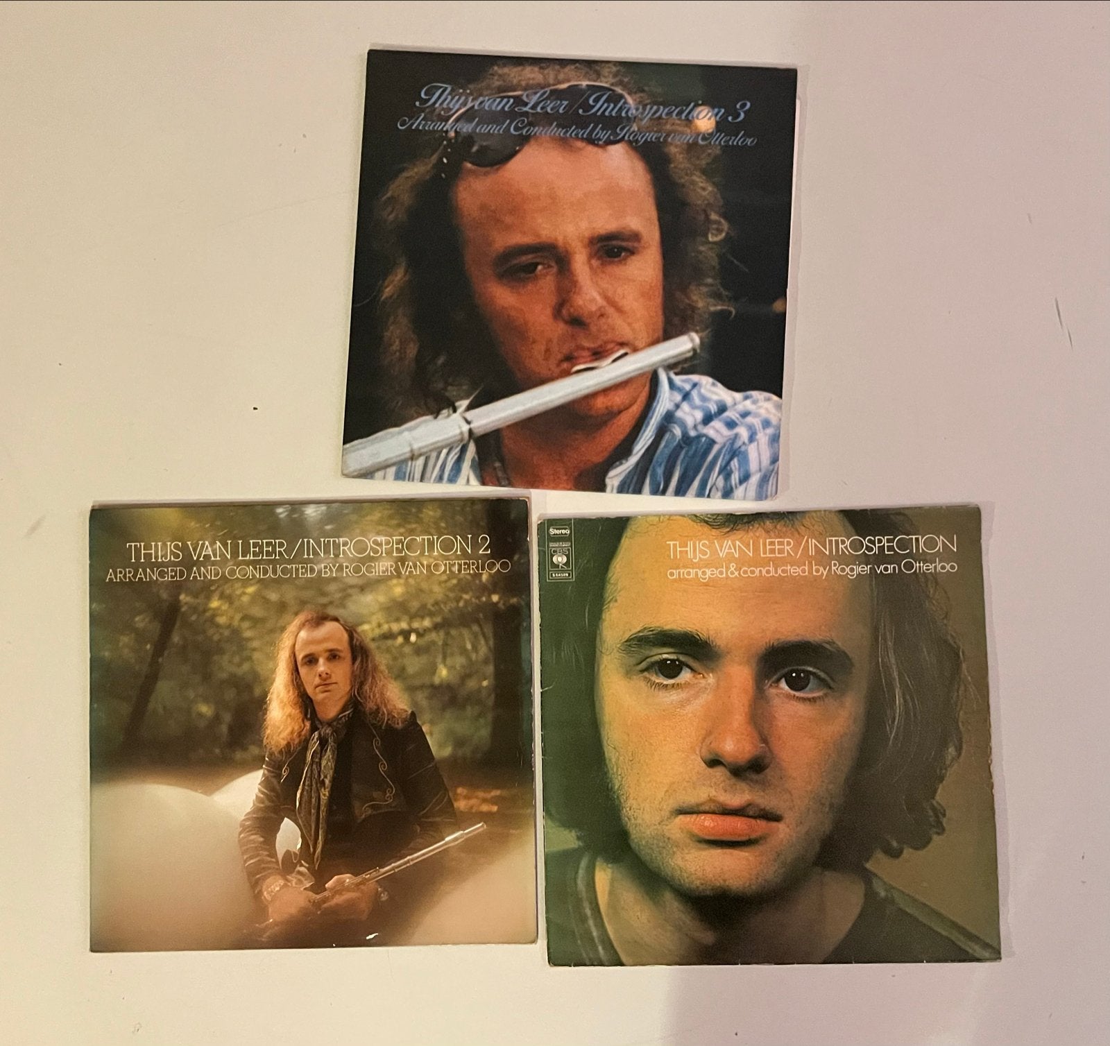 Thijs van Leer - Introspection 1, 2 en 3 LP's, Cd's en Dvd's, LP, Gebruikt, Overige genres, Ophalen of Verzenden