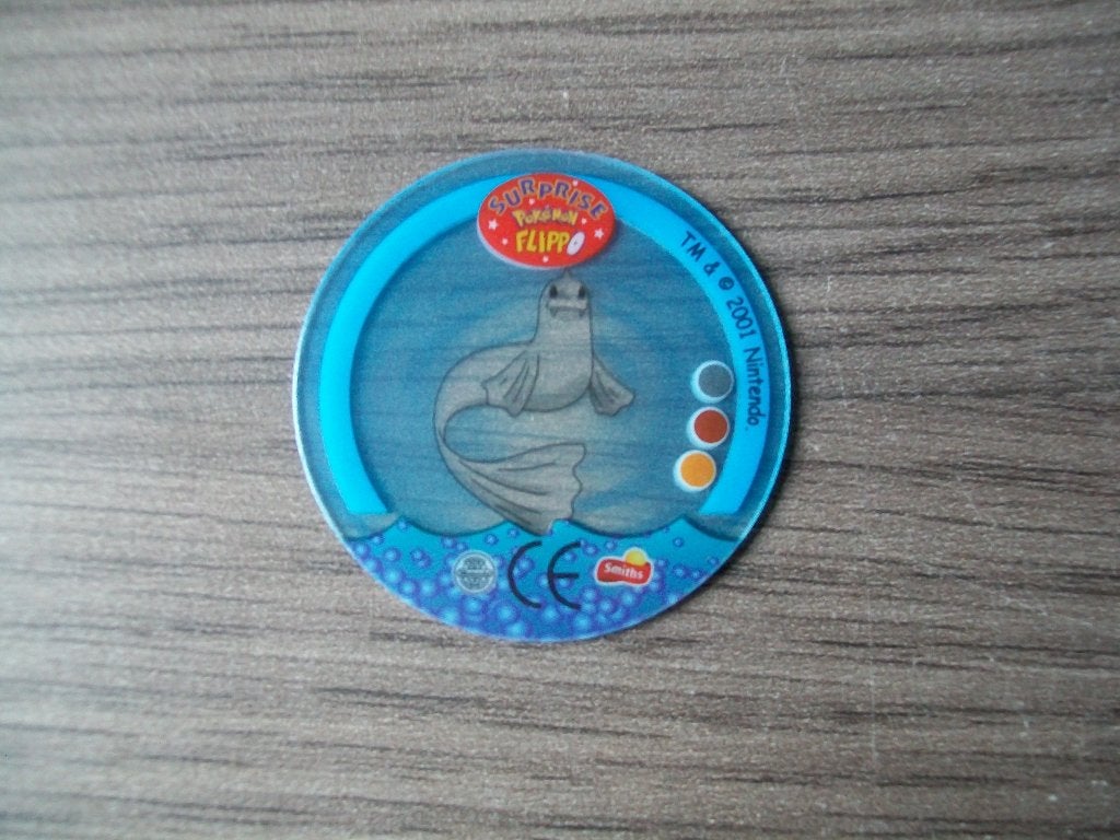 004: Surprise Pokemon Flippo nr 5 DEWSONG (87) in nieuwstaat, Verzenden, Losse flippo's