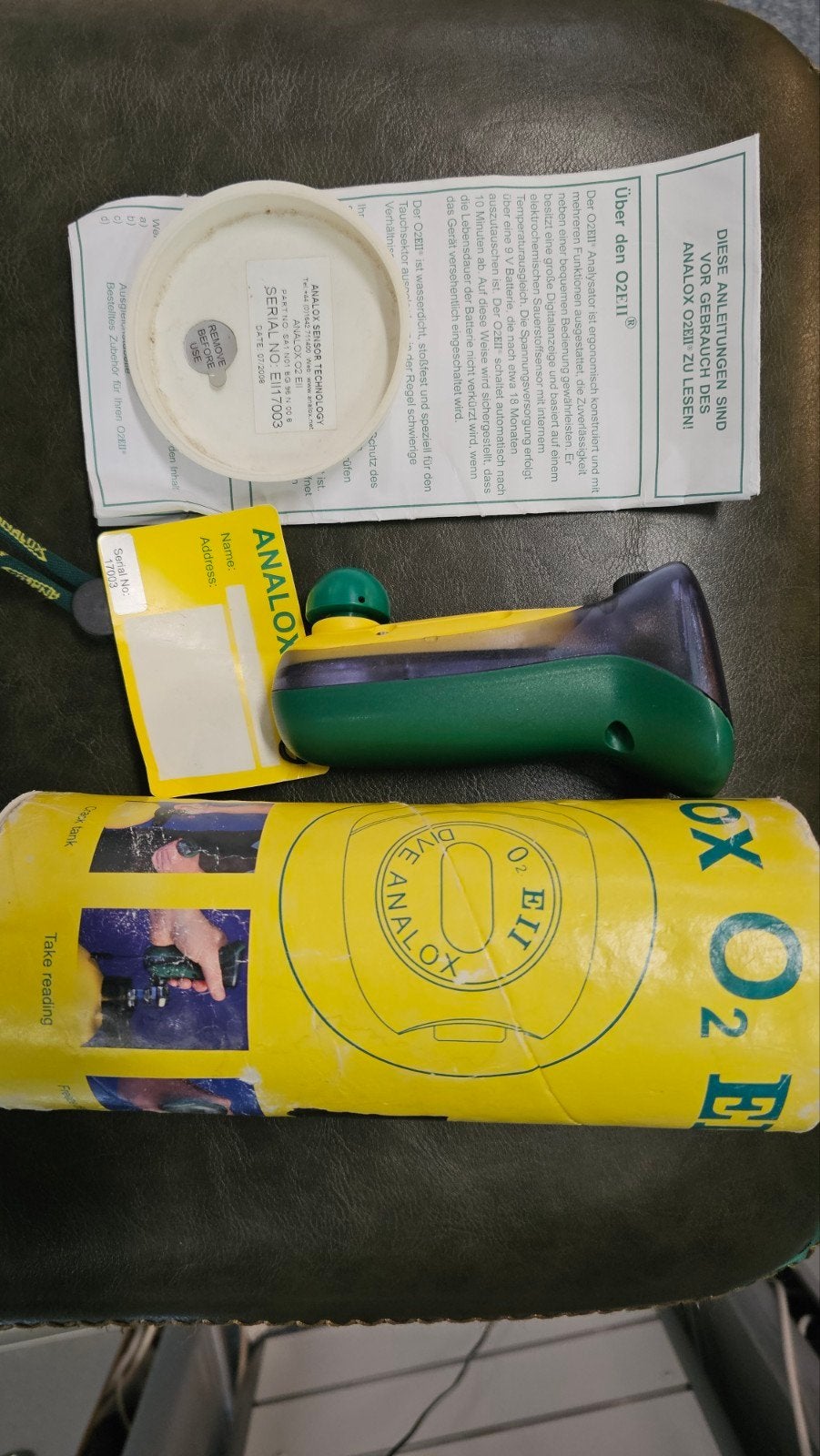 Analox O2EII Zuurstofanalysator voor duiken, Ophalen of Verzenden
