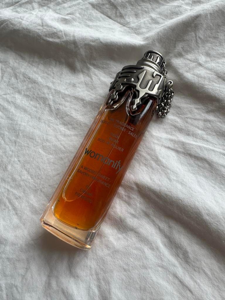 Zeldzame Womanity EDP 80ml - Thierry Mugler, Sieraden, Tassen en Uiterlijk, Uiterlijk | Parfum, Ophalen of Verzenden, Zo goed als nieuw