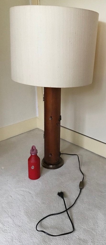 Grote BERGBOMS Schemerlamp, Huis en Inrichting, Lampen | Tafellampen, Ophalen, Gebruikt, Met kap, Sfeerlamp