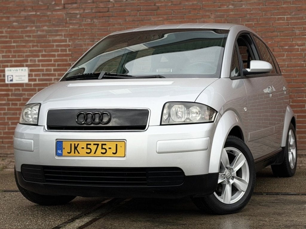 Audi A2 1.4 |Airco |Nieuwe APK |Stuurbkr |Zuinig, Auto's, 4 stoelen, 10 km/l, Bedrijf, Handgeschakeld