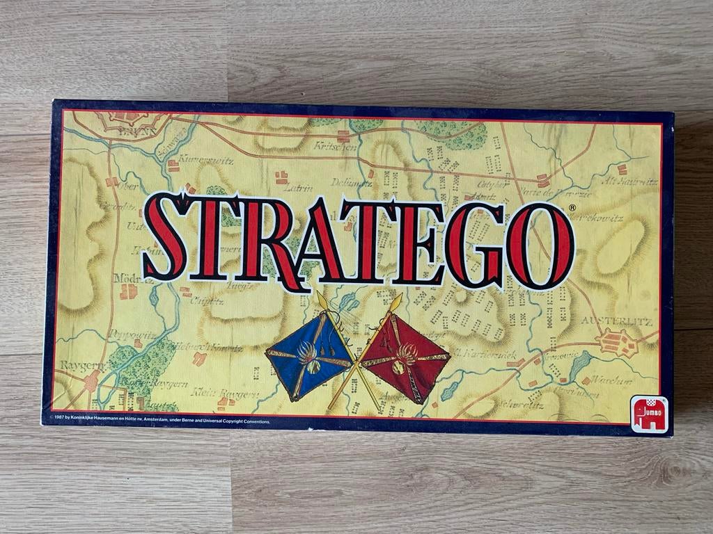 Stratego Bordspel - Klassiek Strategisch Spel, Een of twee spelers, Ophalen of Verzenden, Gebruikt