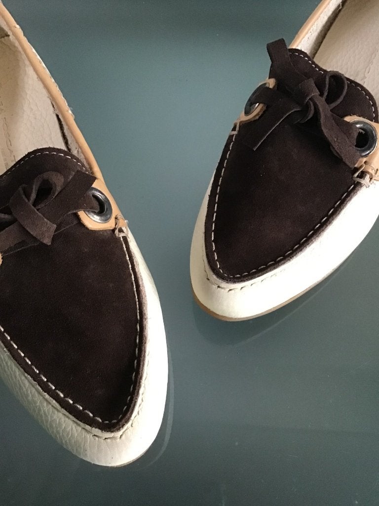 Manas Lea Foscati | Nieuwe beige moccasins 36, Verzenden, Beige, Nieuw, Espadrilles of Moccasins