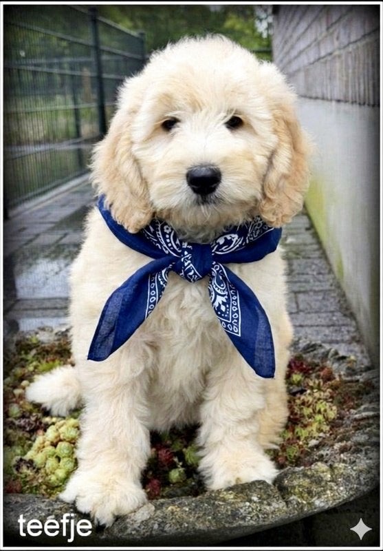 Labradoodle F4 pups mogen het nest verlaten., Dieren en Toebehoren, Honden | Retrievers, Spaniëls en Waterhonden, Nederland, Parvo