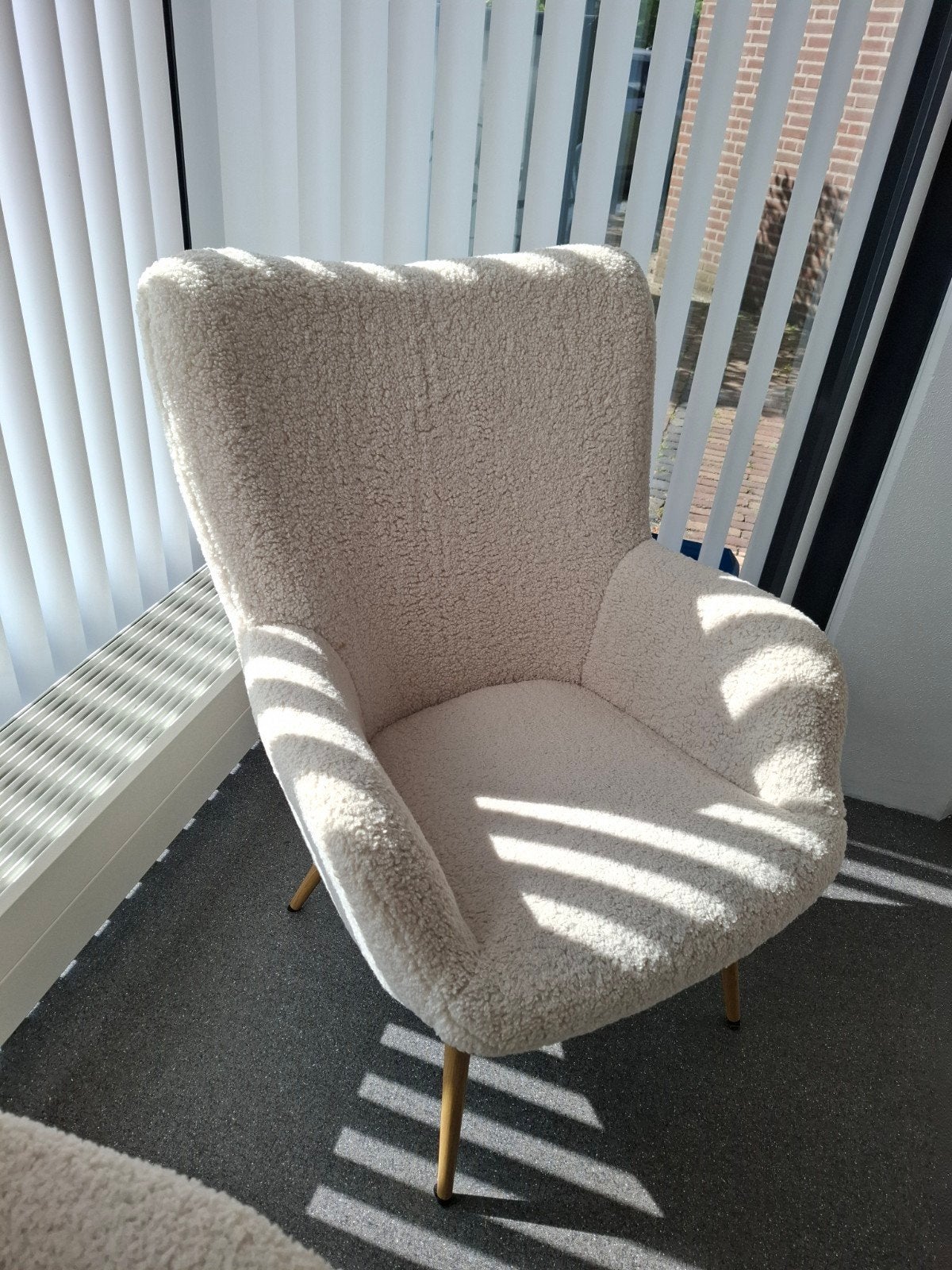 2x JYSK Fauteuil Zo Goed als Nieuw - Perfect voor Wachtkamer, Ophalen, Zo goed als nieuw, Stof