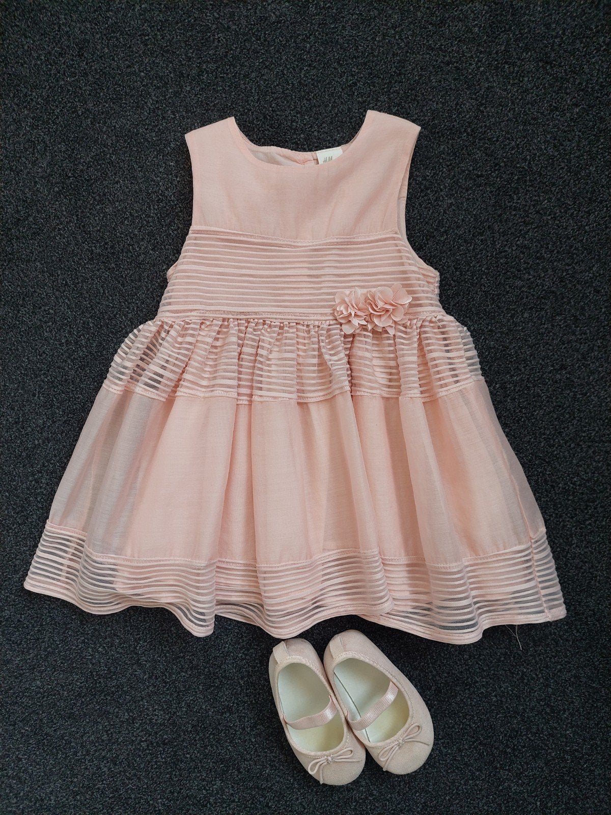 Bruidsjurkje, feestjurkje, prinsessenjurkje maat 80, Kinderen en Baby's, Babykleding | Maat 86, Meisje, Jurkje of Rokje, H&M, Ophalen of Verzenden