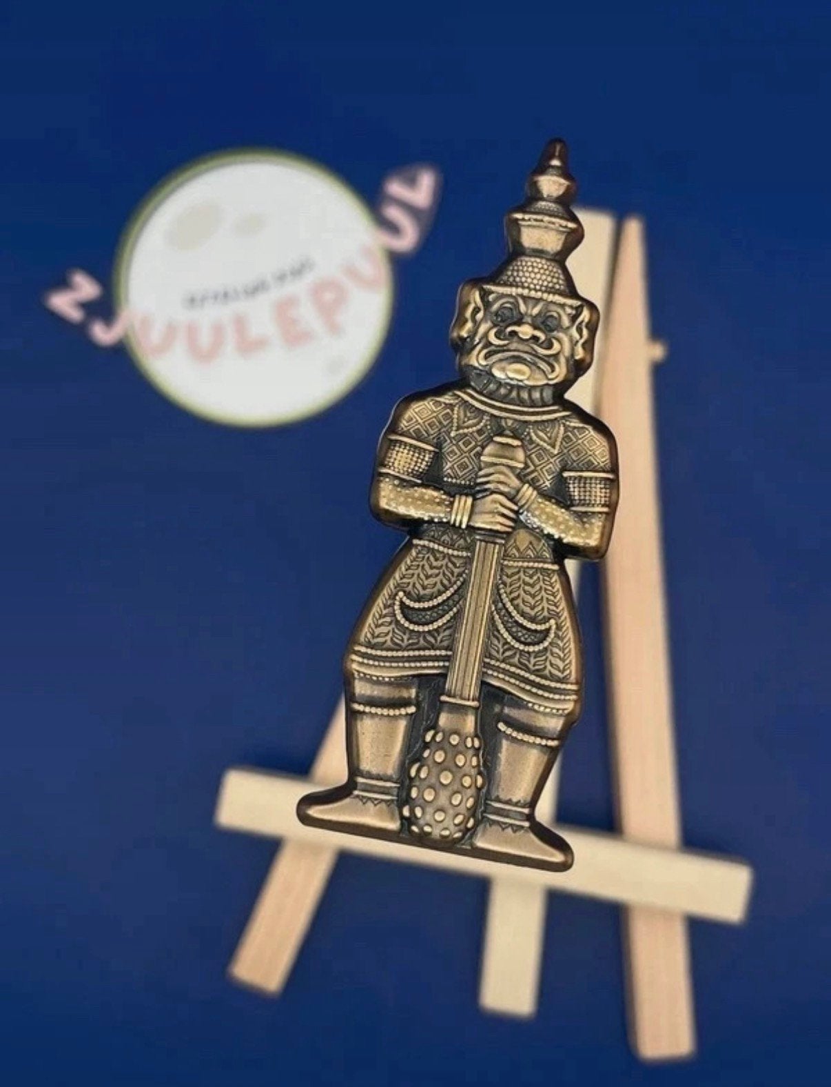 Efteling pin Indische waterlelies poortwachter EPP368, Zo goed als nieuw, Efteling, Efteling, Button of Speldje