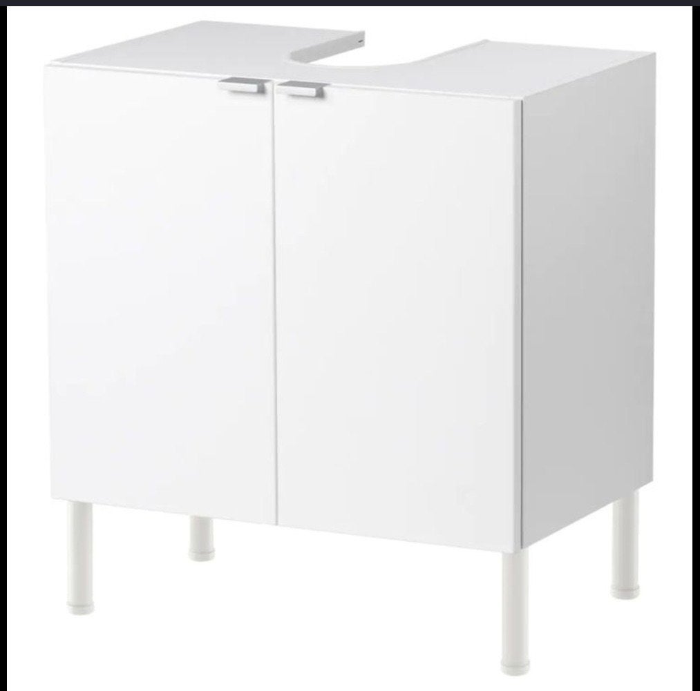 Wastafel onderkast 60x38 x60 IKEA wit, Ophalen, 50 tot 100 cm, Zo goed als nieuw, Minder dan 100 cm
