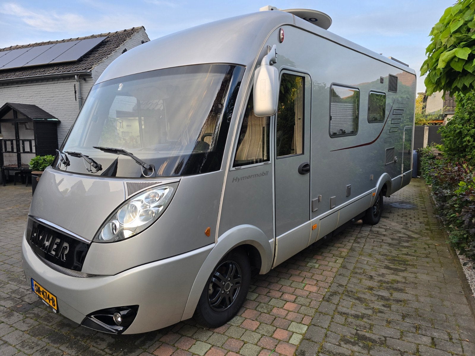 Hymer B 614 SL Integraal Camper - Bouwjaar 2009, Caravans en Kamperen, Campers, Particulier, tot en met 4, Integraal, Hymer, Fiat