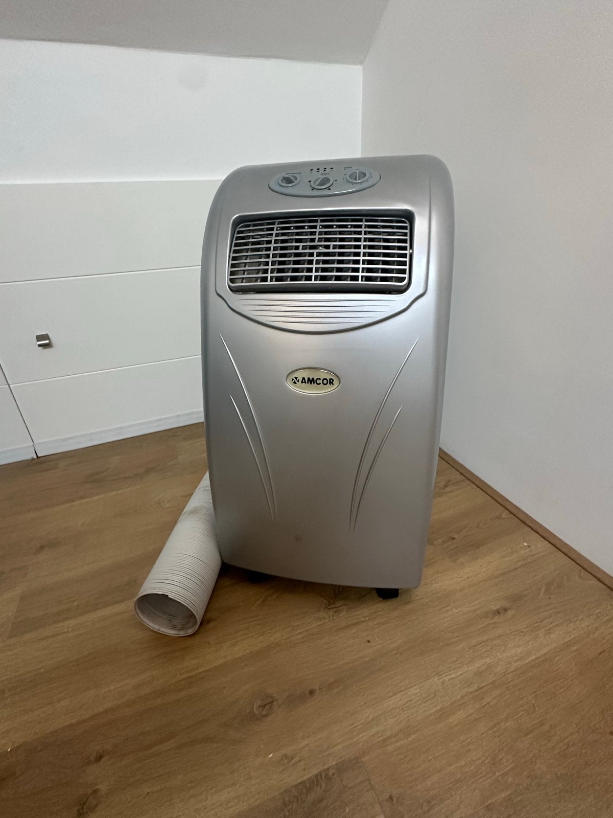 Amcor Mobiele Airco, Ophalen, Gebruikt, Minder dan 60 m³, Koelen en Ontvochtigen